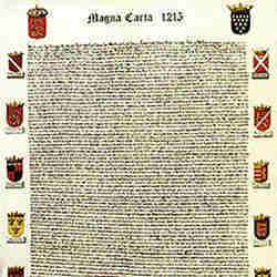 The original Magna Carta.