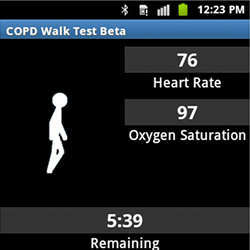 The GaitTrack app turns a smartphone into a medical monitor. 