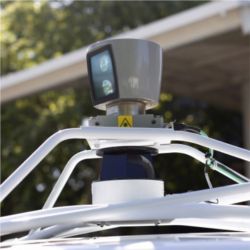 Laser radar system, Google