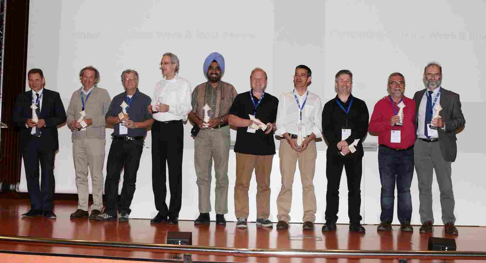 Speakers at HiPEAC's 10th Anniversary Workshop event.