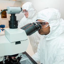 Richard Gulotty and Saptarshi Das at Argonne