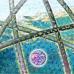 Artist's conception of the datasphere.