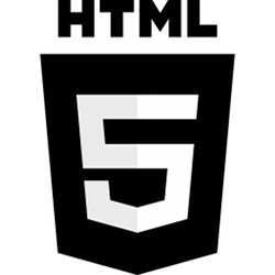 An HTML5 logo.