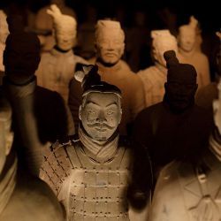 terracotta warriors