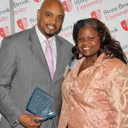 BNL's Terrence Buck and SBU's Kimberly Joy Dixon