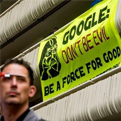 Anti-Google protest
