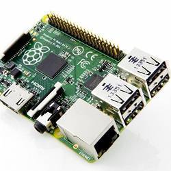 The newest version of the Raspberry Pi computer. 