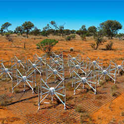 A portion of the Murchison Widefield Array. 