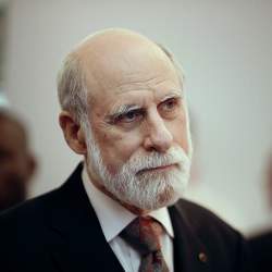 Former ACM president and Google chief Internet evangelist Vint Cerf.