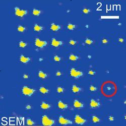 confocal scan of a diamond sample