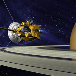 Cassini Saturn Orbit Insertion maneuver