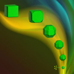 shaping nanocrystals, illustration