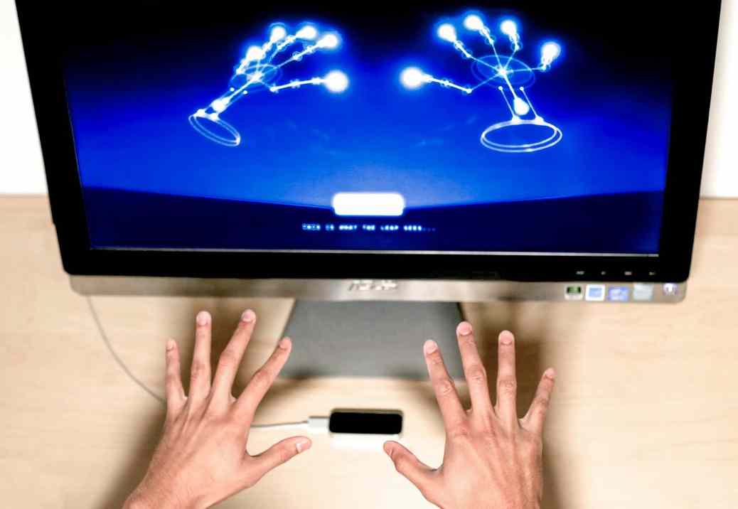 Using the Leap Motion Controller.