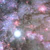 Nasa Telescopes ­ncover Early Construction of Giant Galaxy