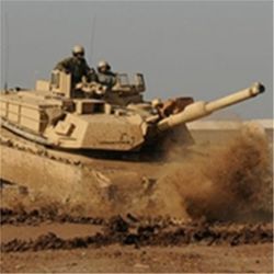 M1 Abrams tank in Iraq