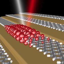 doped graphene nanoribbons, illustration