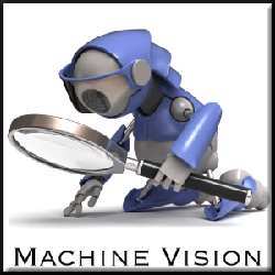 Artist's representation of machine vision