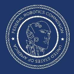 A potential logo for a Federal Robotics Commission.