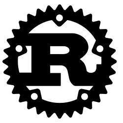 The Rust logo.