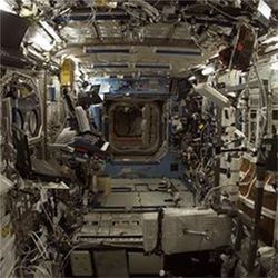 Interior of International Space Station