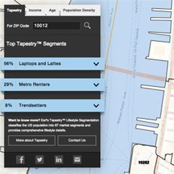 Tapestry Segmentation project map