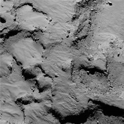 Philae's primary landing site on comet