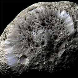 Hyperion from Cassini