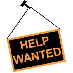 Help Wanted sign