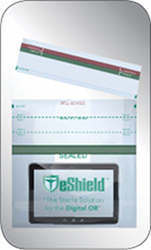 The eShield, an FDA-approved sterile cover for electronics. 