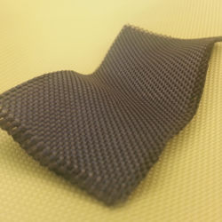 tungsten-coated Kevlar