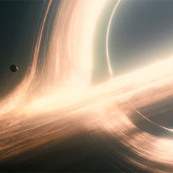 black hole in movie 'Interstellar'