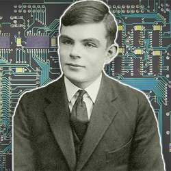 Computer scientist Alan Turing.