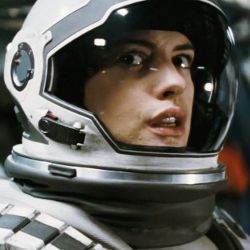 Anne Hathaway in Interstellar