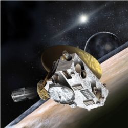 New Horizons spacecraft at Pluto