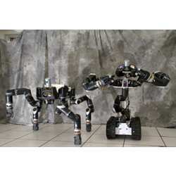 Two robots created by NASA's Jet Propulsion Laboratory.