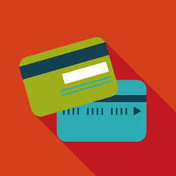 credit card, illustration