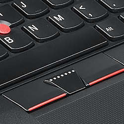 A laptop keyboard equipped with a fingerprint reader