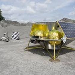 Astrobotic rover landing system