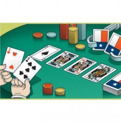 Poker-playing program