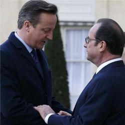 David Cameron, Franois Hollande