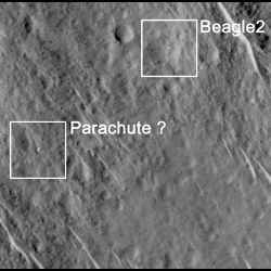 Beagle 2 on surface of Mars