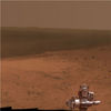 Hilltop Panorama Marks Mars Rover's 11th Anniversary