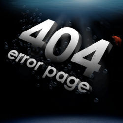 404 error page