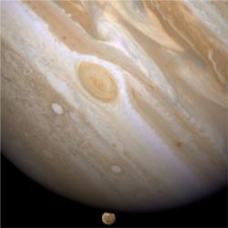 Jupiter and Ganymede