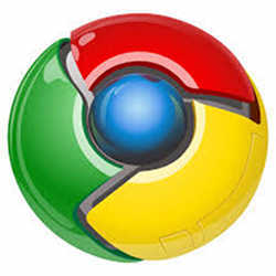 The Google Chrome logo.