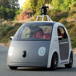 Google's self-driving car.