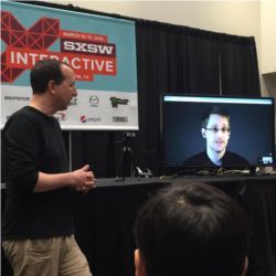 Edward Snowden at SXSW