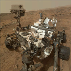 Curiosity self-portrait on Mars