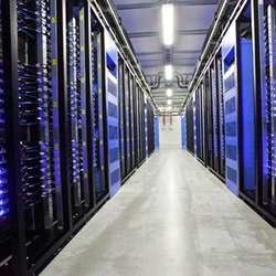 Computer servers in a Facebook facility in Lulea, Sweden.