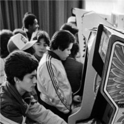 New York game arcade, 1981